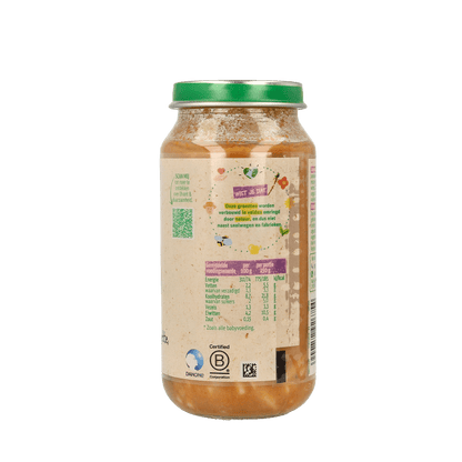 Olvarit Vegetarische pasta courgette mozzarella 15M09 250 Gram - DrogistWereld