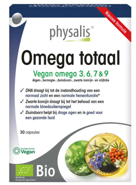 Physalis Omega totaal BIO 30.00 Capsules