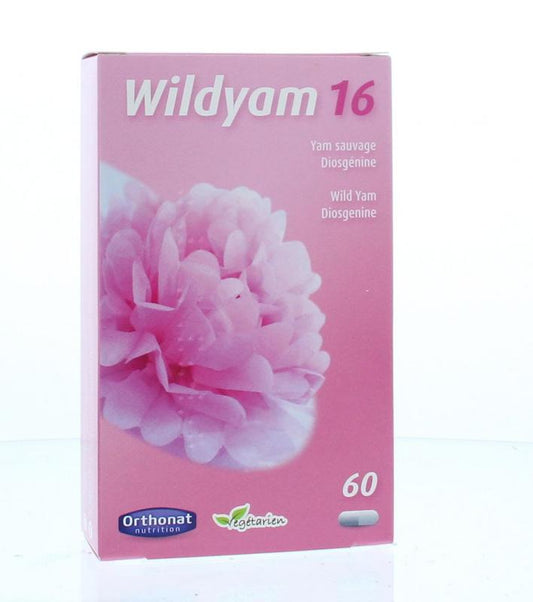 Orthonat Wild Yam 16 60 Capsules - DrogistWereld