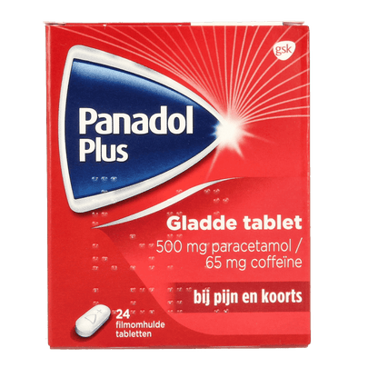 Panadol Plus glad 24 Tabletten - DrogistWereld