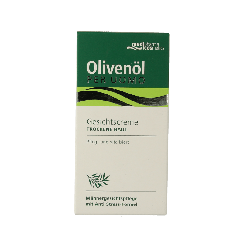 Per Uomo Gezichtscreme olijf 50 Milliliter - DrogistWereld