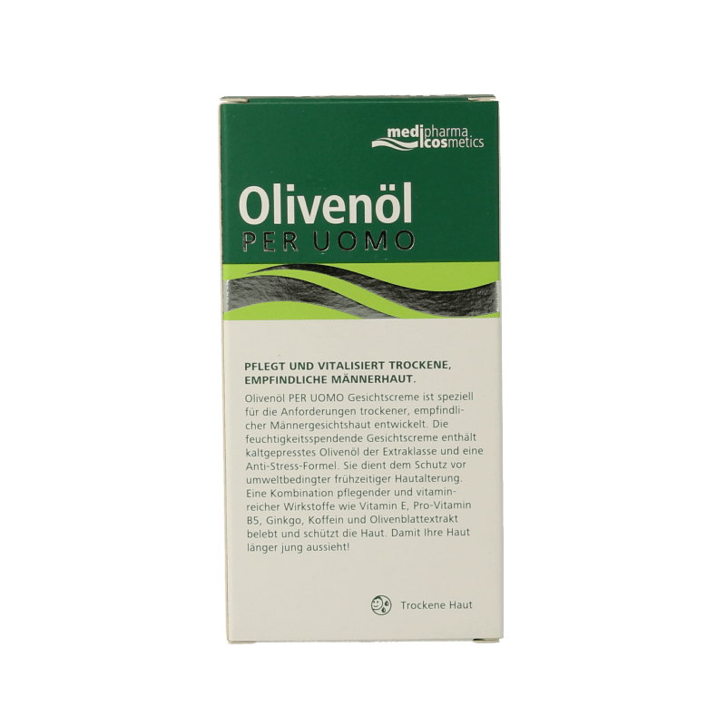 Per Uomo Gezichtscreme olijf 50 Milliliter - DrogistWereld