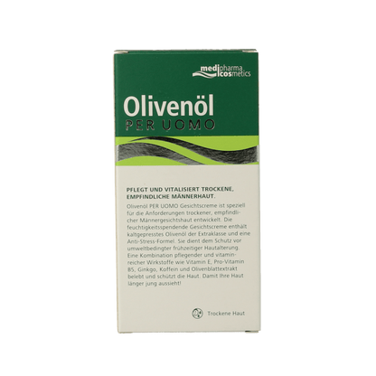 Per Uomo Gezichtscreme olijf 50 Milliliter - DrogistWereld