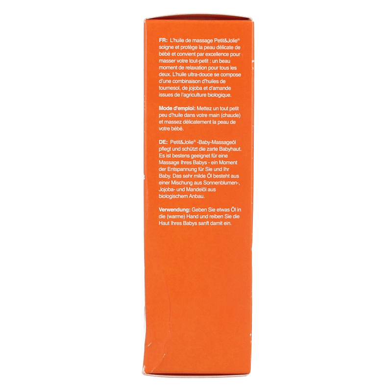 Petit & Jolie Baby massage oil 100 Milliliter - DrogistWereld