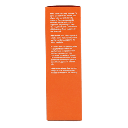 Petit & Jolie Baby massage oil 100 Milliliter - DrogistWereld