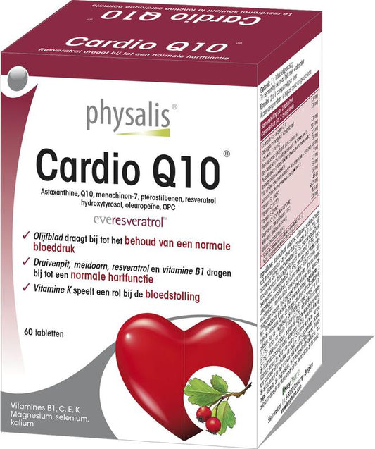 Physalis Cardio Q10 60 Tabletten - DrogistWereld