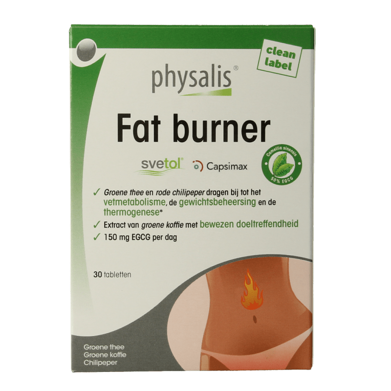 Physalis Fatburner 30 Tabletten - DrogistWereld