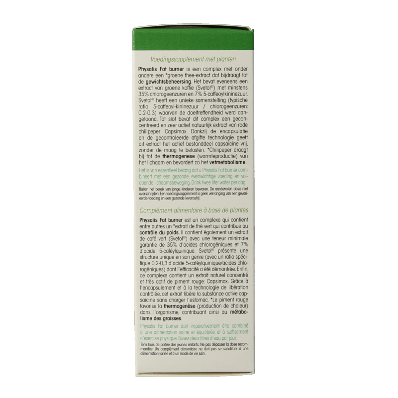 Physalis Fatburner 30 Tabletten - DrogistWereld