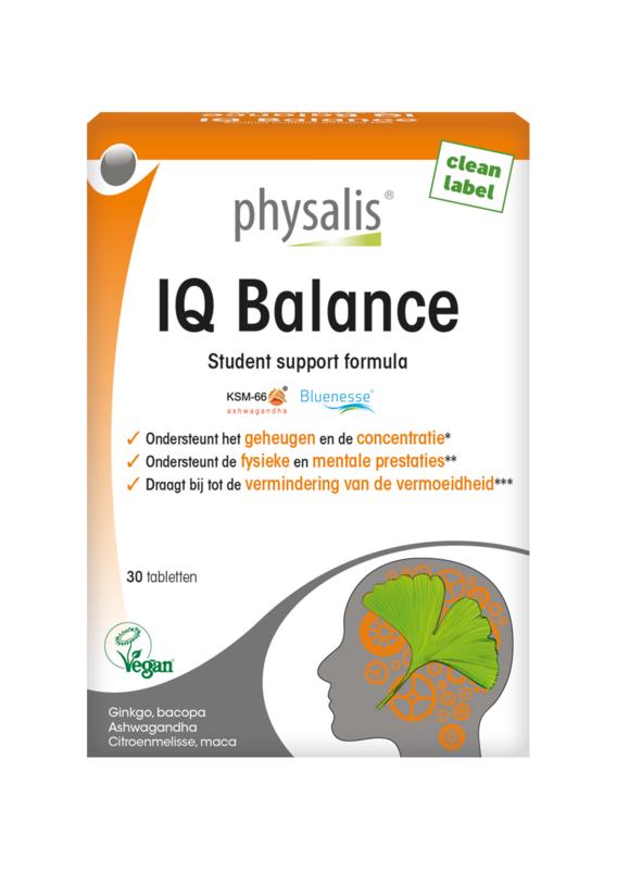 Physalis IQ balance 30 Tabletten - DrogistWereld