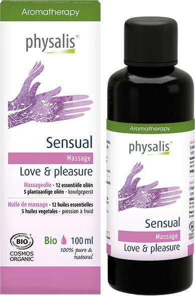 Physalis Massageolie sensual 100 Milliliter - DrogistWereld