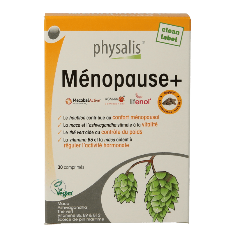 Physalis Menopauze+ 30 Tabletten - DrogistWereld