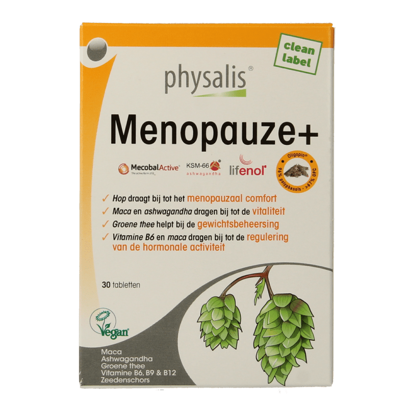 Physalis Menopauze+ 30 Tabletten - DrogistWereld