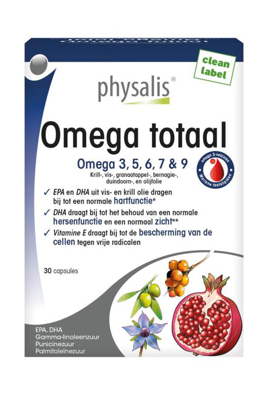 Physalis Omega totaal 30 Capsules - DrogistWereld