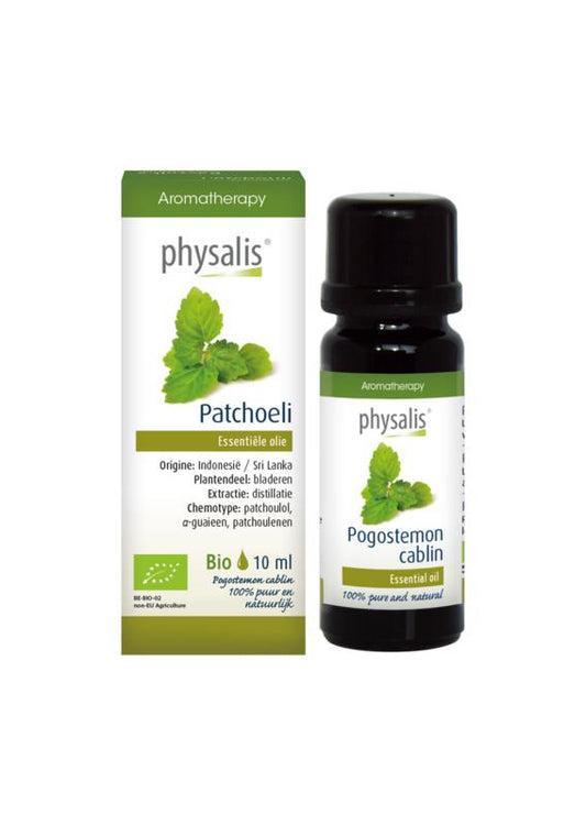 Physalis Patchoeli bio 10 Milliliter - DrogistWereld