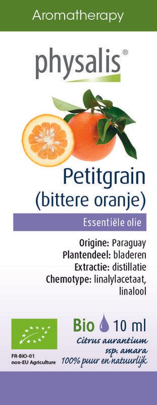 Physalis Petitgrain bio 10 Milliliter - DrogistWereld