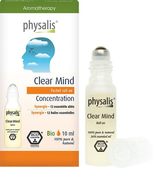 Physalis Roll - on clear mind bio 10 Milliliter - DrogistWereld