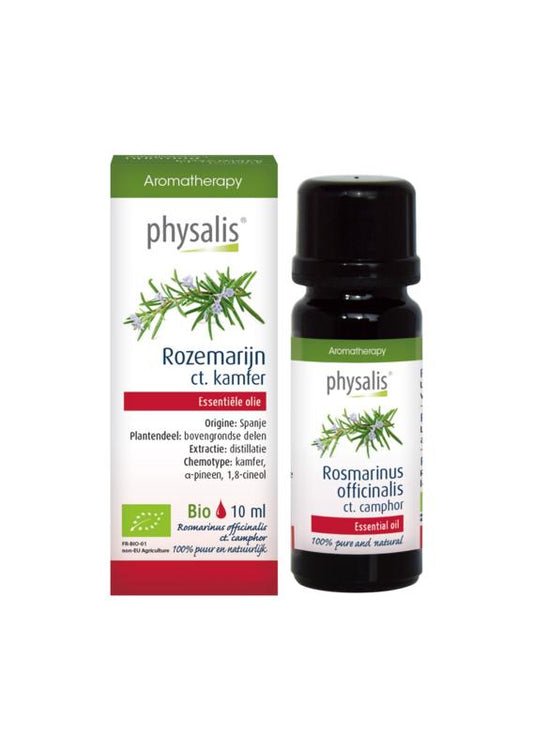 Physalis Rozemarijn ct. kamfer bio 10 Milliliter - DrogistWereld