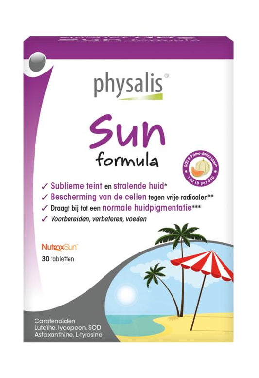 Physalis Sun formula 30 Tabletten - DrogistWereld
