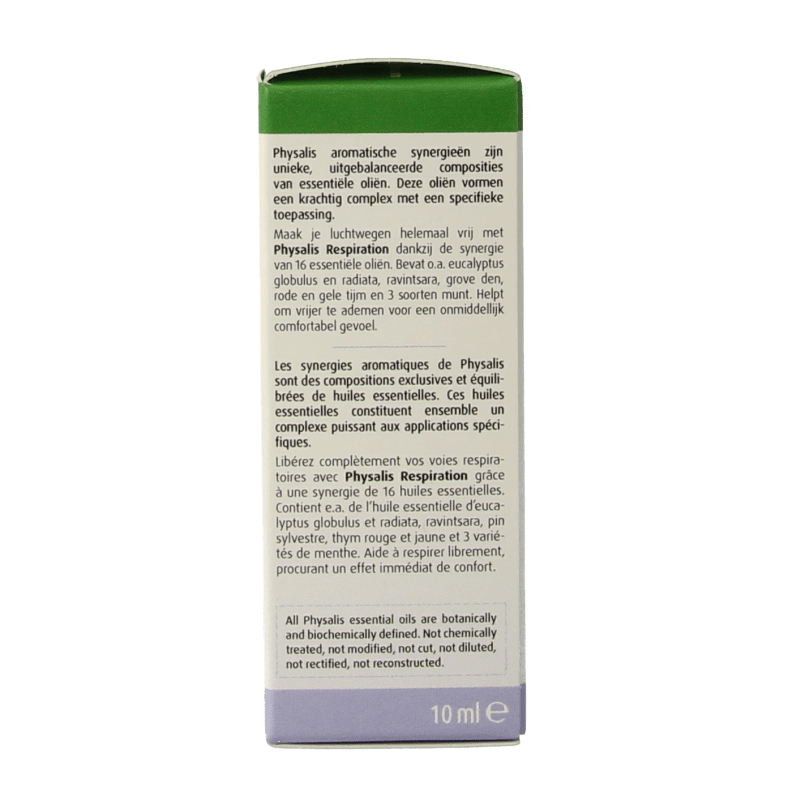 Physalis Synergie respiration bio 10 Milliliter - DrogistWereld