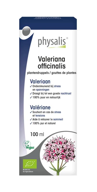 Physalis Valeriana officinalis bio 100 Milliliter - DrogistWereld