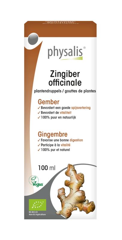 Physalis Zingiber officinale bio 100 Milliliter - DrogistWereld