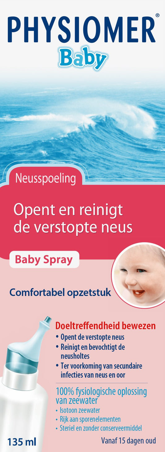 Physiomer Baby comfort 135 Milliliter - DrogistWereld