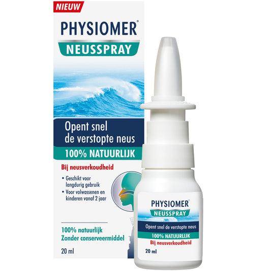 Physiomer Neusspray natuurlijk 20 Milliliter - DrogistWereld