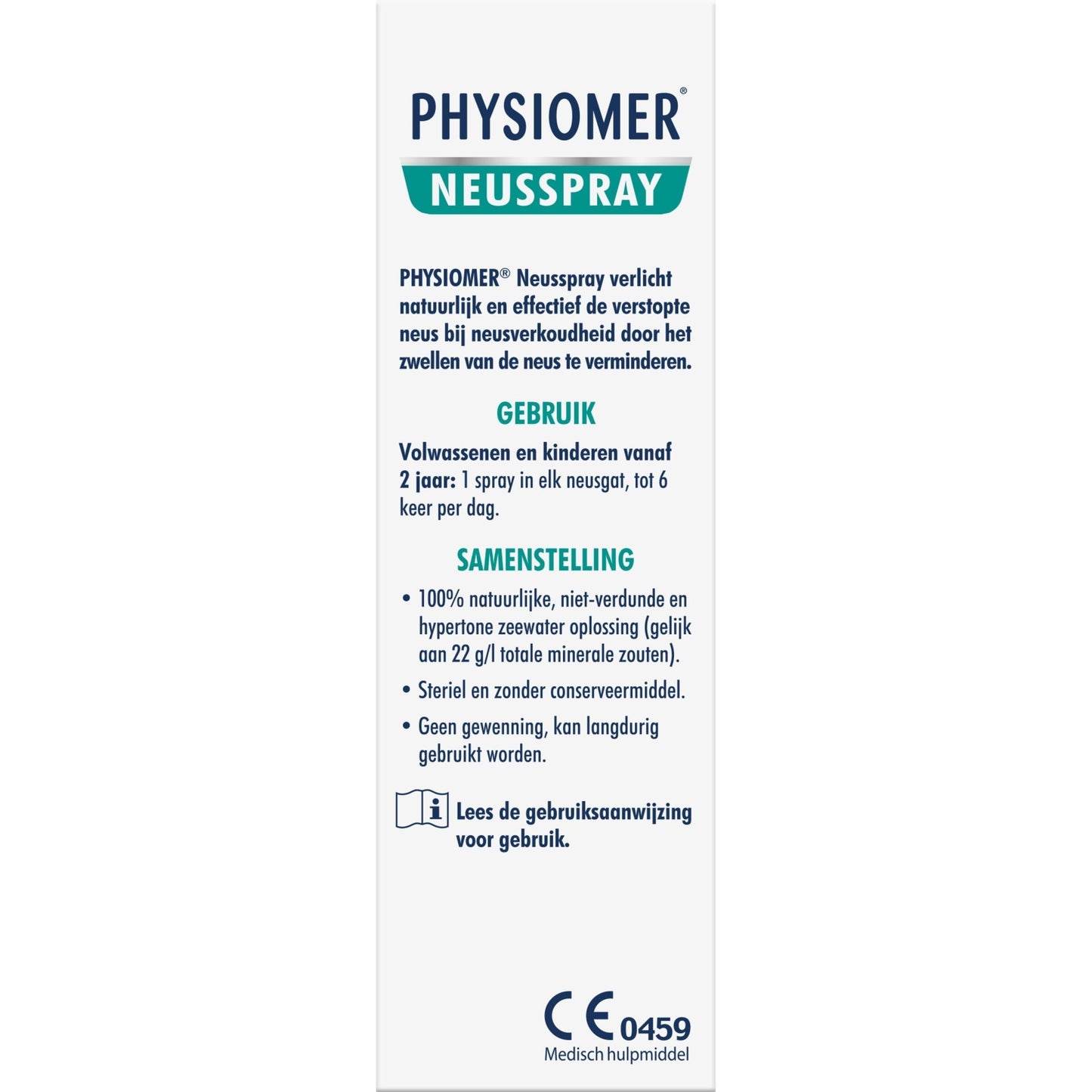 Physiomer Neusspray natuurlijk 20 Milliliter - DrogistWereld