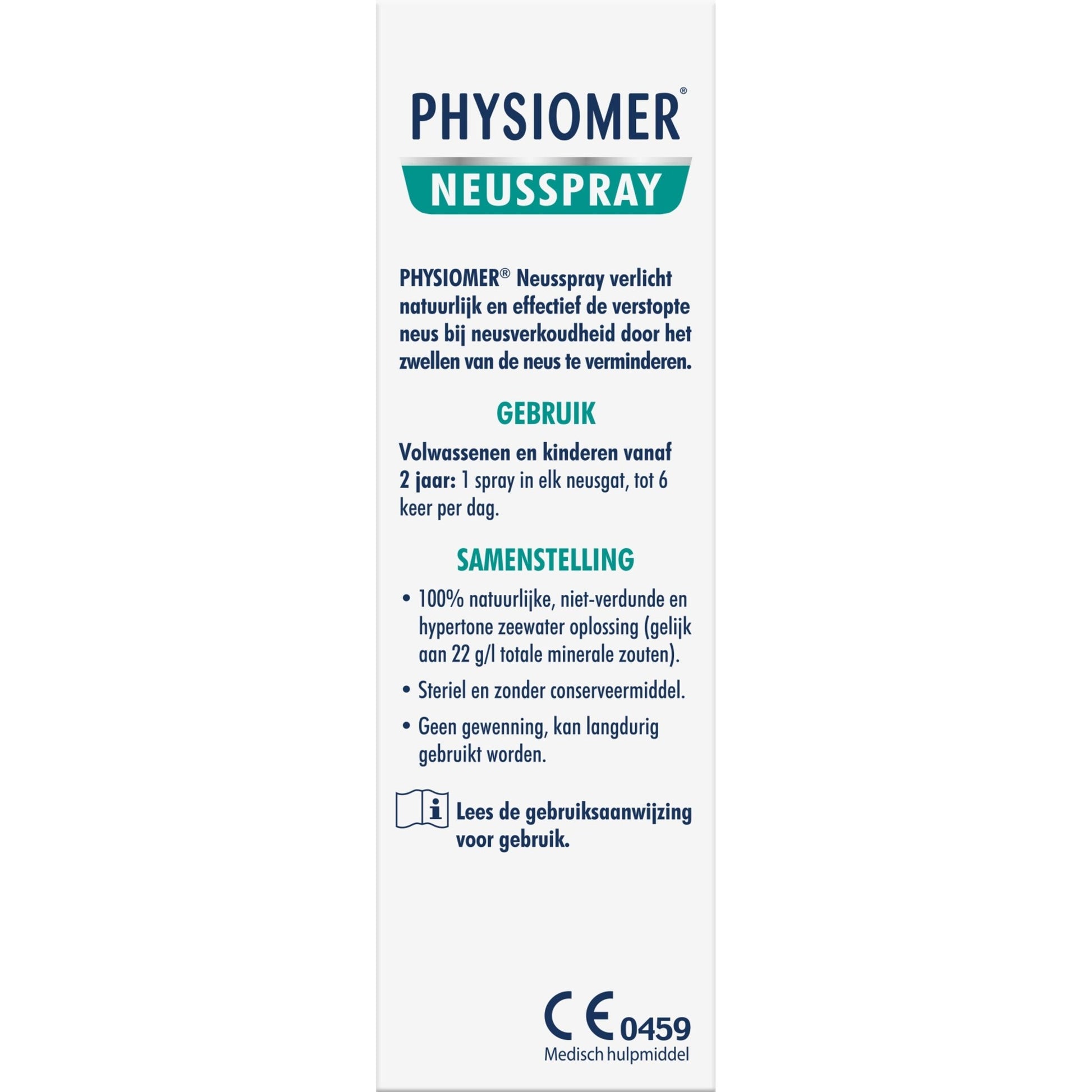 Physiomer Neusspray natuurlijk 20 Milliliter - DrogistWereld
