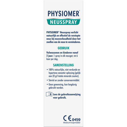 Physiomer Neusspray natuurlijk 20 Milliliter - DrogistWereld