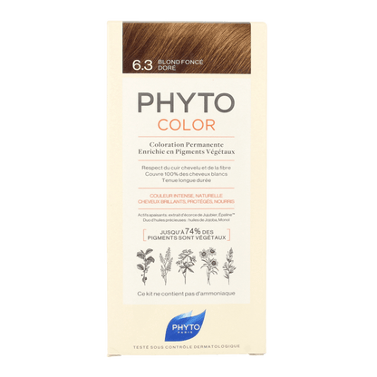 Phyto Paris Phytocolor blond fonce dore 6.3 1 Stuks - DrogistWereld