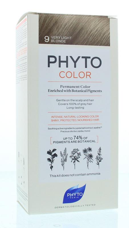 Phyto Paris Phytocolor blond tres clair 9 1 Stuks - DrogistWereld