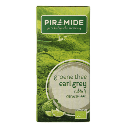 Piramide Groene thee & earl grey eko bio 20 Zakjes - DrogistWereld