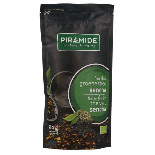Piramide Groene thee sencha bio 80 Gram - DrogistWereld