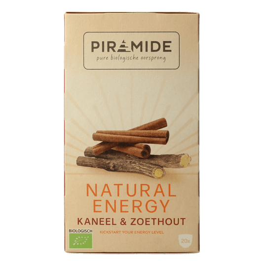 Piramide Natural energy bio 20 Zakjes - DrogistWereld