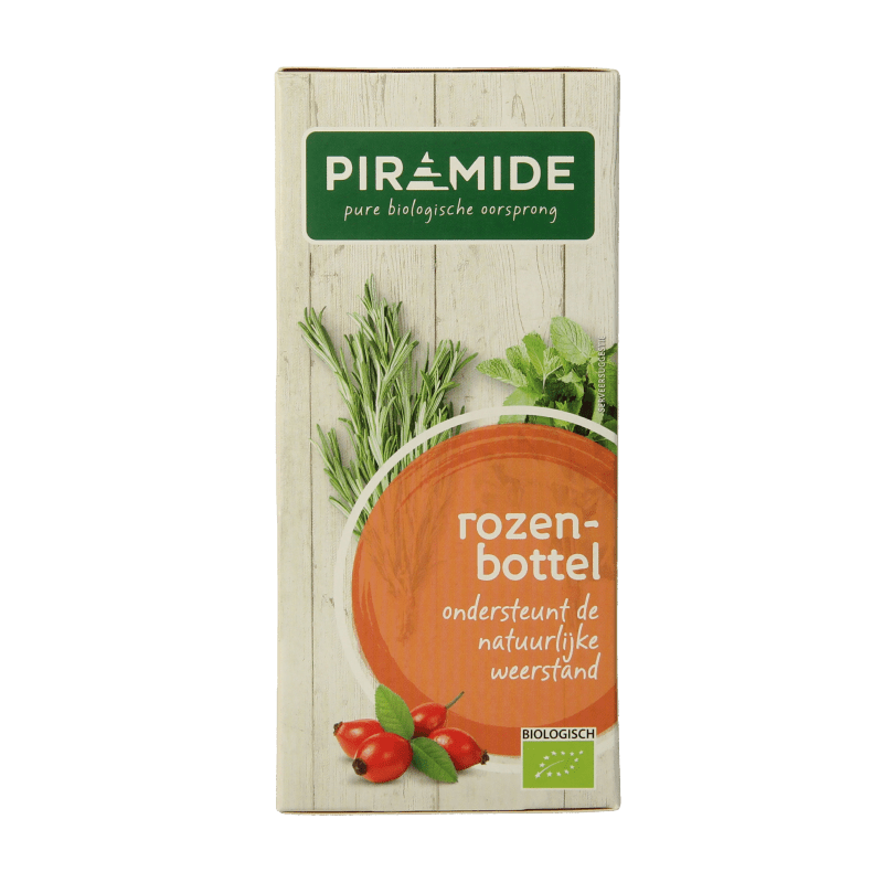 Piramide Rozenbottel thee eko bio 20 Zakjes - DrogistWereld