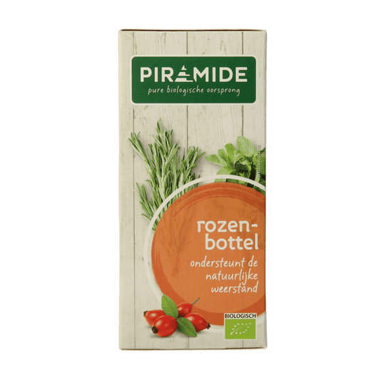 Piramide Rozenbottel thee eko bio 20 Zakjes - DrogistWereld