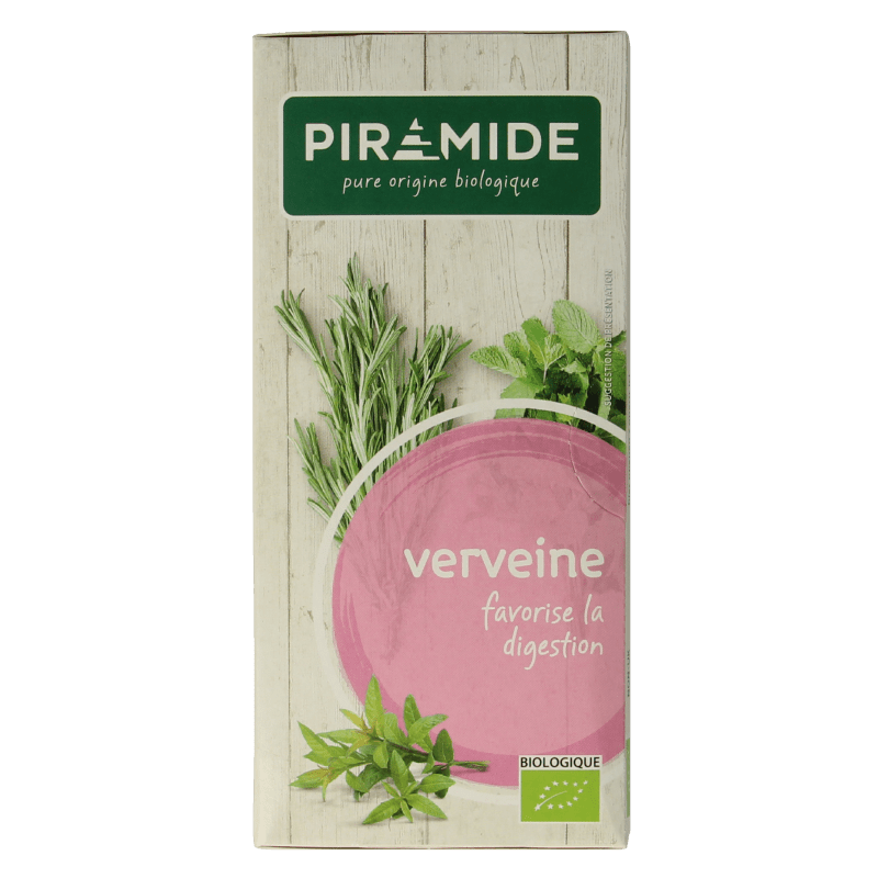 Piramide Verveine thee eko bio 20 Zakjes - DrogistWereld