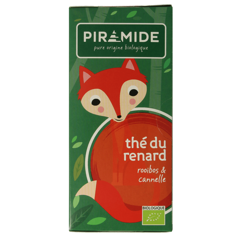 Piramide Vosjes thee eko bio 20 Zakjes - DrogistWereld