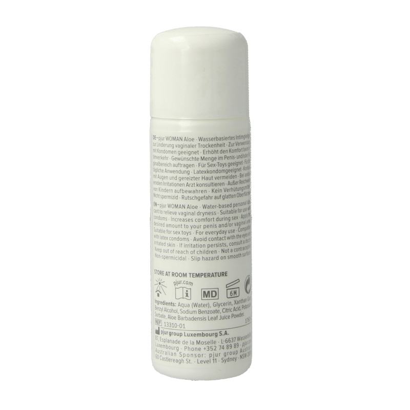 Pjur Woman aloe glijmiddel 30 Milliliter - DrogistWereld