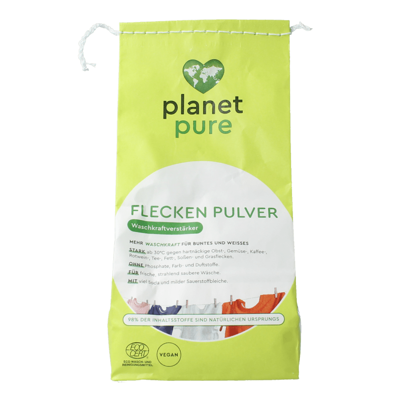 Planet Pure Vlekverwijderaar gekleurde was 450 Gram - DrogistWereld