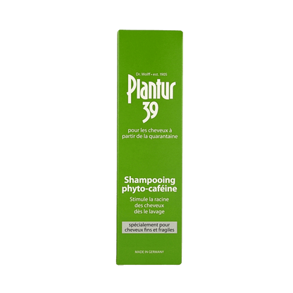 Plantur39 Caffeine shampoo fijn haar 250 Milliliter - DrogistWereld