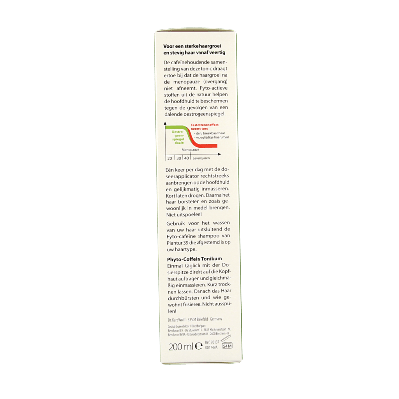 Plantur39 Caffeine tonic 200 Milliliter - DrogistWereld