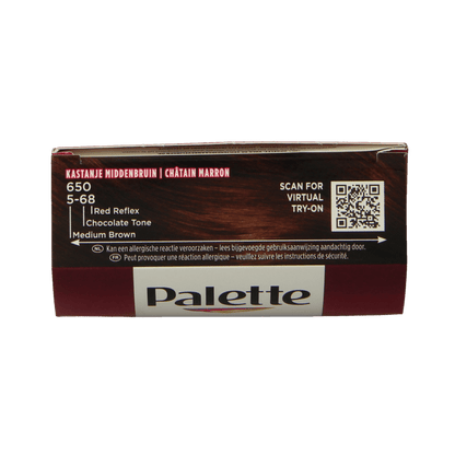 Poly Palette Haarverf 650 Kastanje middenbruin 1 Set - DrogistWereld
