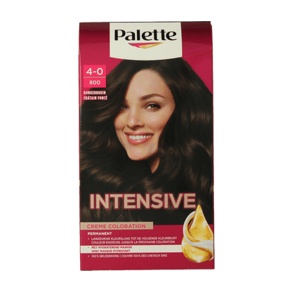 Poly Palette Haarverf 800 Donkerbruin 1 Set - DrogistWereld