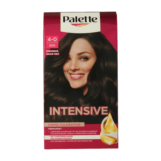 Poly Palette Haarverf 800 Donkerbruin 1 Set - DrogistWereld