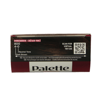 Poly Palette Haarverf 800 Donkerbruin 1 Set - DrogistWereld