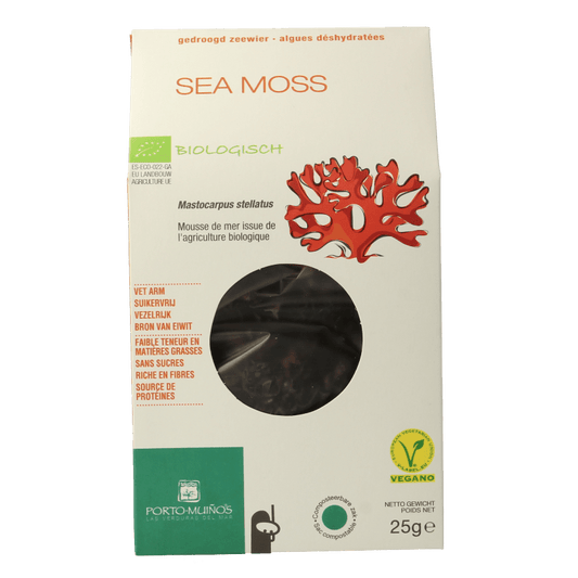 Porto Muinos Sea moss bio 25 Gram - DrogistWereld