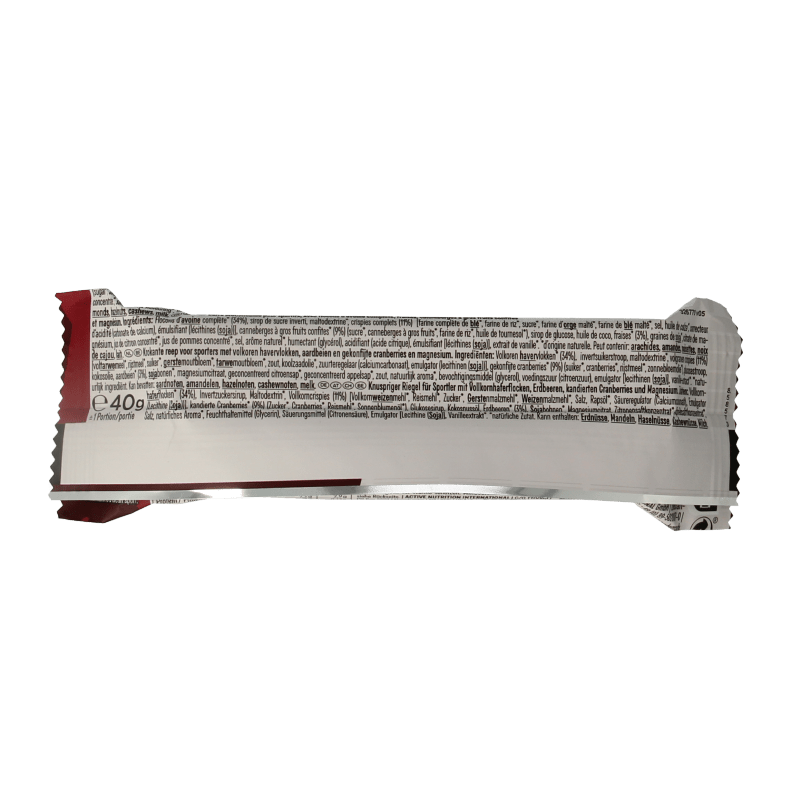 Powerbar Natural energy bar strawberry cranberry 40 Gram - DrogistWereld