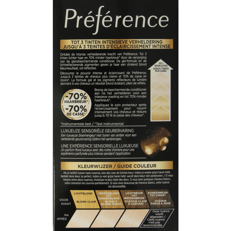 Preference 11.21 Ultra licht parelmoer asblond 1 Set - DrogistWereld